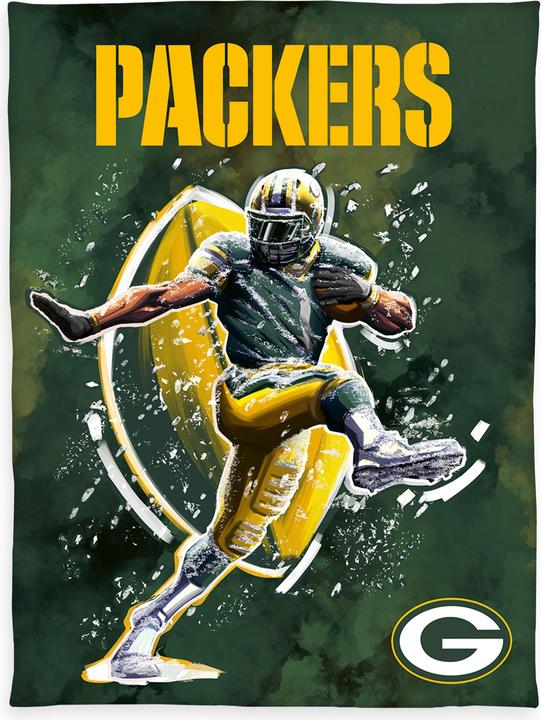 Image du produit NFL Couverture Packers Wellsoft (150 x 200 cm)