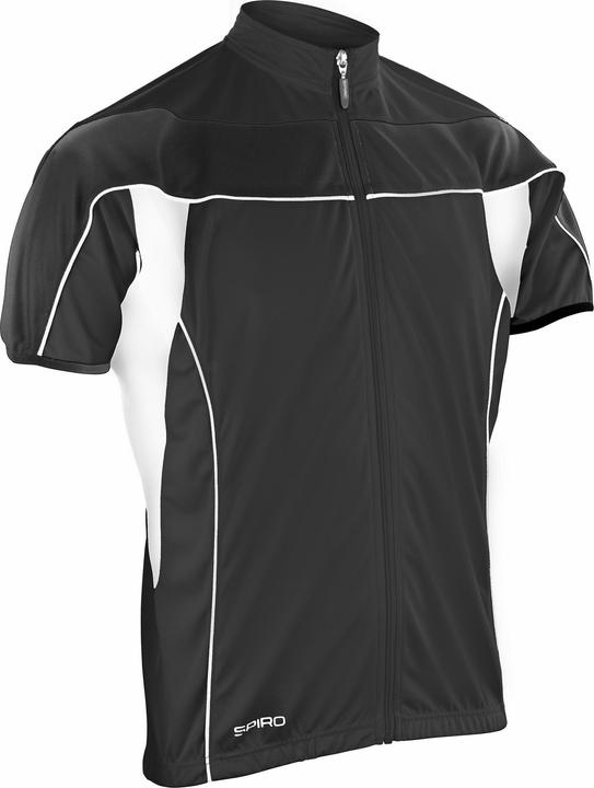 Image du produit Spiro Maillot de cyclisme CoolDry Haut de sport avec fermeture éclair 14 (L)