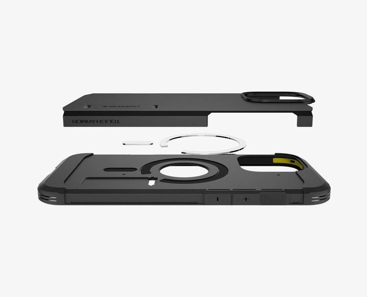 Produktbild Spigen Tough Armor MAG iPhone 16 Pro Max MagSafe czarny/black ACS08013 (Apple iPhone 16 Pro Max)
