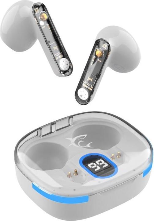 Actual product image White Shark GEB-TWS37 HyperBeat White (4 h, Wireless)