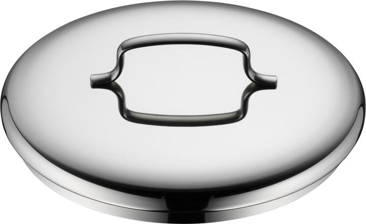 Produktbild WMF Kochtopf Dampfgarer 16cm klein Metalldeckel 1,2l Mini Edelstahl Induktion (16 cm, Dampfkochtopf, Edelstahl)