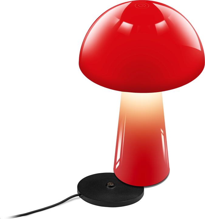 Actual product image Century LED table lamp COCO red 1,5W 2700K 100 Lumen Dimm. IP44 (100 lm)
