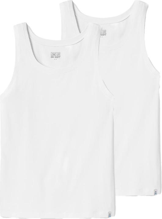Produktbild Schiesser 2er Pack Long Lift Soft Unterhemd / Tanktop (XXL)