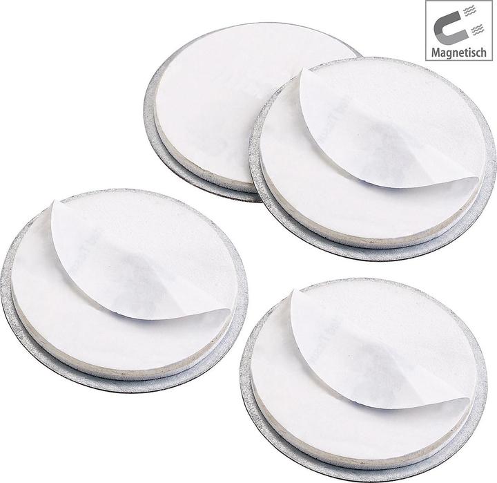 Immagine prodotto VisorTech Set di 4 sistemi di montaggio magnetici per mini allarmi antifumo