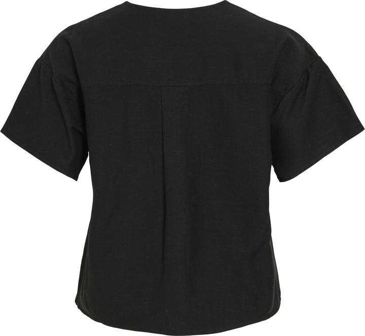 Actual product image Vila V-neck top with short sleeves (38)