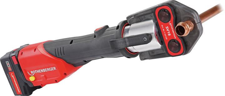 Immagine prodotto Rothenberger ROMAX 4000 Pressatrice elettroidraulica a batteria 18V in valigetta - senza batteria, s