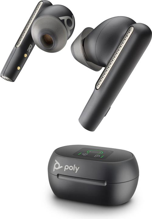 Produktbild Poly Voyager Free 60+ UC Carbon Black Earbuds (Kabellos, USB-C)
