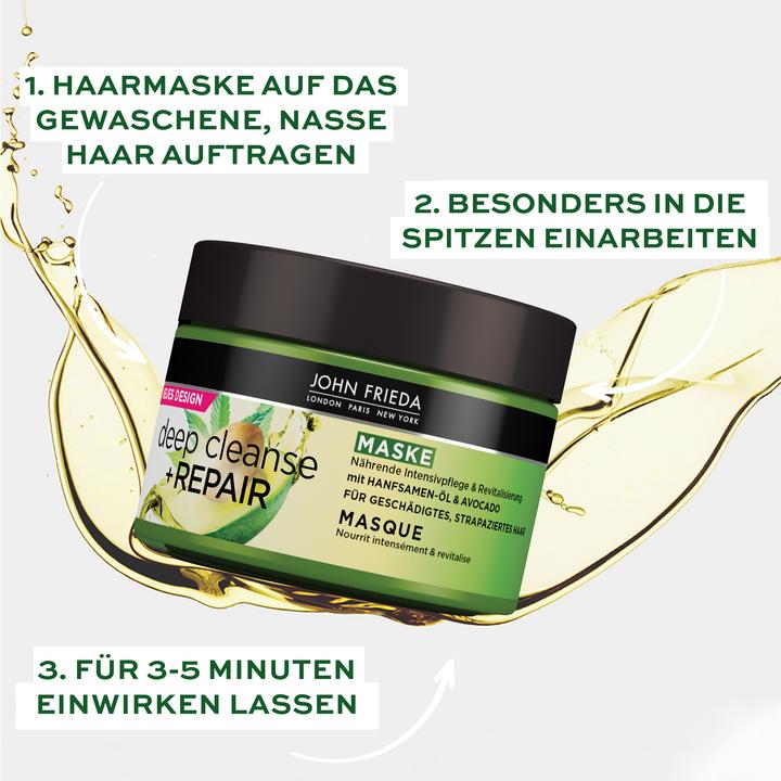 Image du produit John Frieda Réparer et détoxifier - Masque (250 ml)