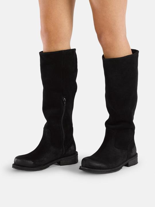 Actual product image Felmini The wide fit Cooper W038 is a suede boot with an inside zip that can be worn both inside and (36)