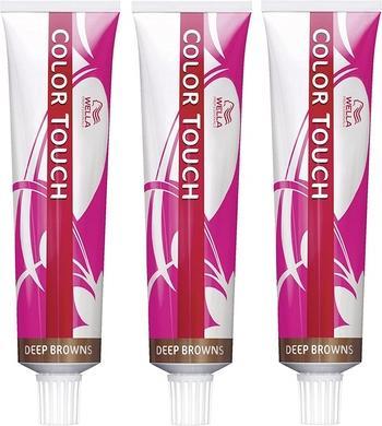 Actual product image Wella Color Touch Vibrant Reds 55/65 Light Intense Violet Mahogany Brown 60 ml (55/65)