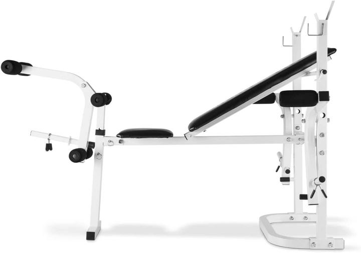Image du produit Klarfit Workout Hero Banc de musculation, blanc neige