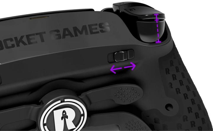 Produktbild Rocket Games Controller Rocket Force X Haptic Hall Effect (PS5, PC, iOS, Mac, Android)