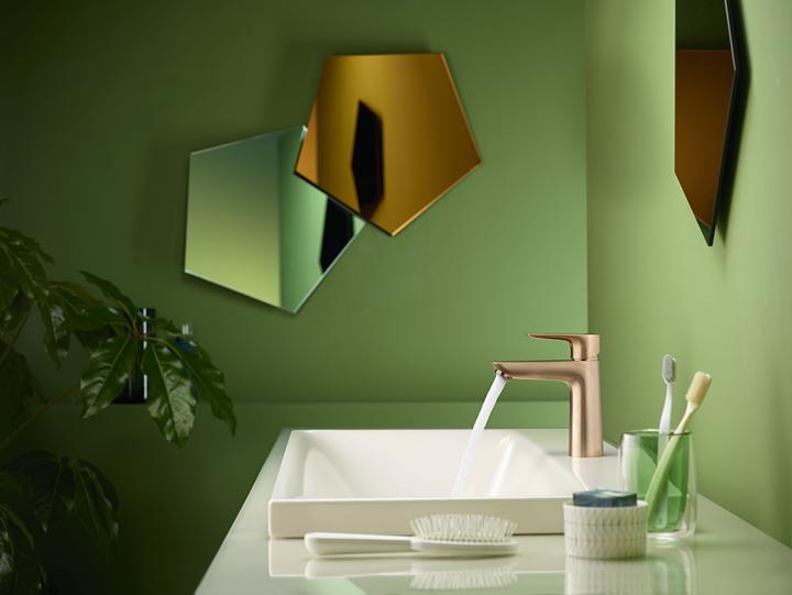 Actual product image hansgrohe Talis E basin mixer (brushed bronze)
