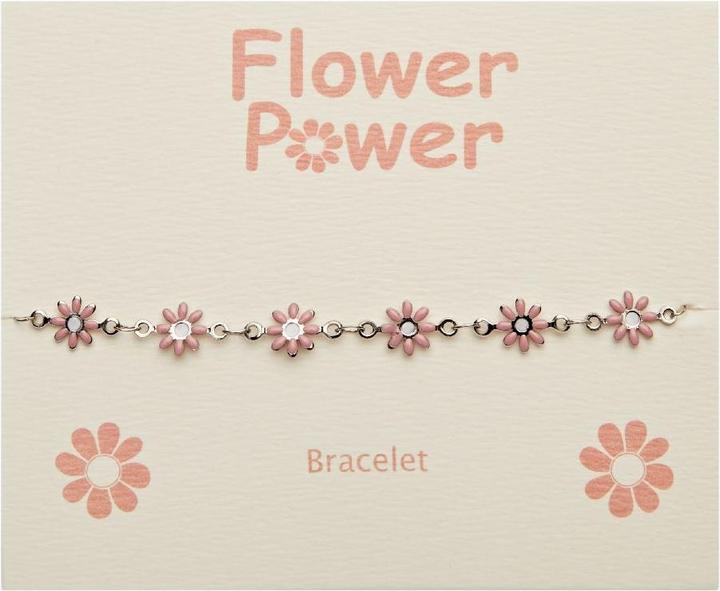 Produktbild HCA Armband - "Flower Power" - Blüte - Edelstahl (17 cm, Edelstahl)