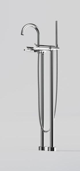 Immagine prodotto Steinberg Miscelatore per vasca Serie 100, a libera installazione, sporgenza: 231 mm