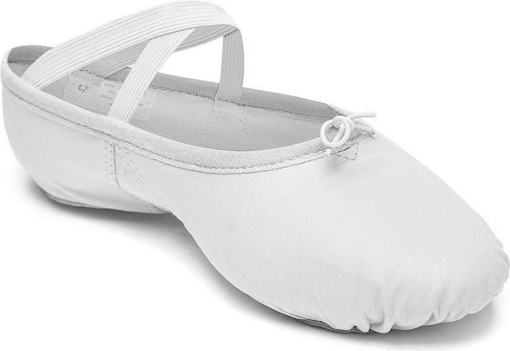 Actual product image Sansha Leather ballet shoes with fabric insert (37)