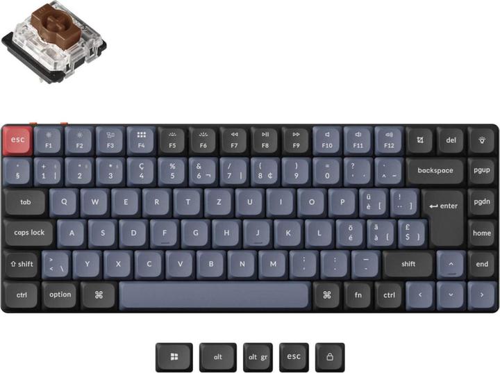 Produktbild Keychron K3 Pro (CH, Kabellos, Kabelgebunden)