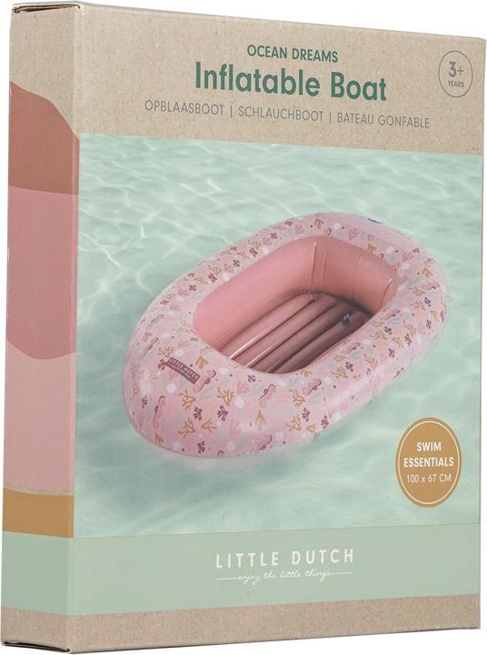 Actual product image Little Dutch Boat Ocean Dreams Pink 100 x 67 cm