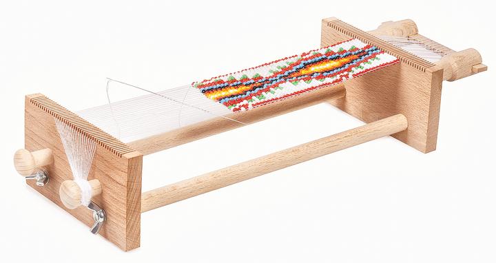 Actual product image VBS Bead weaving frame, approx. 31x11.5cm