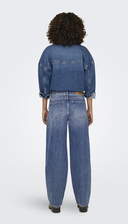 Immagine prodotto Only Jeans a vita media con taglio a palloncino e vestibilità dritta (W27/L30)