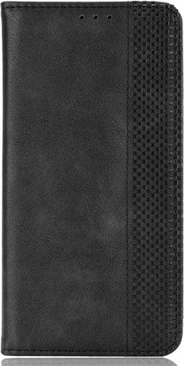 Image du produit Cover-Discount Honor Magic6 Pro - Housse Vintage Flip Case noir (Honor Magic6 Pro)