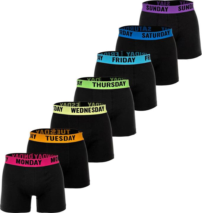Produktbild Happy shorts Retroshorts Monday Sunday (M, 7er Pack)