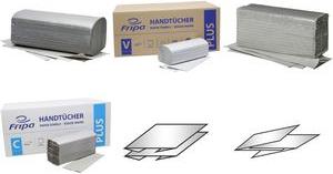 Produktbild Fripa Handtuchpapier PLUS, 250 x 330 mm, C-Falz, natur (1 x)