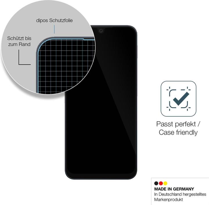 Produktbild Dipos Anti-Shock Displayschutz 9H (1 Stück, Samsung Galaxy S21)