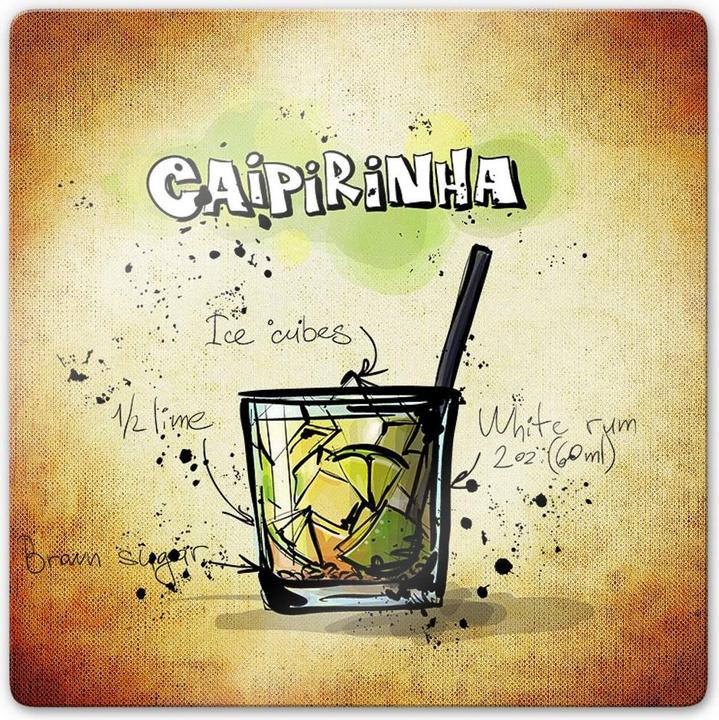 Produktbild Trenddeko Caipirinha - Rezept (50 x 50 cm)