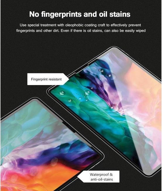 Actual product image MU Budget Protective glass screen protector (1 Piece, IPad Air 10.9 (2020), IPad Air (2022))