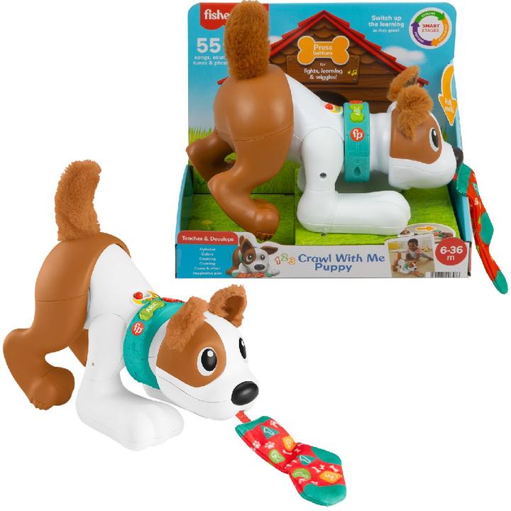 Image du produit Fisher-Price 123 Crawl With Me Puppy-DU