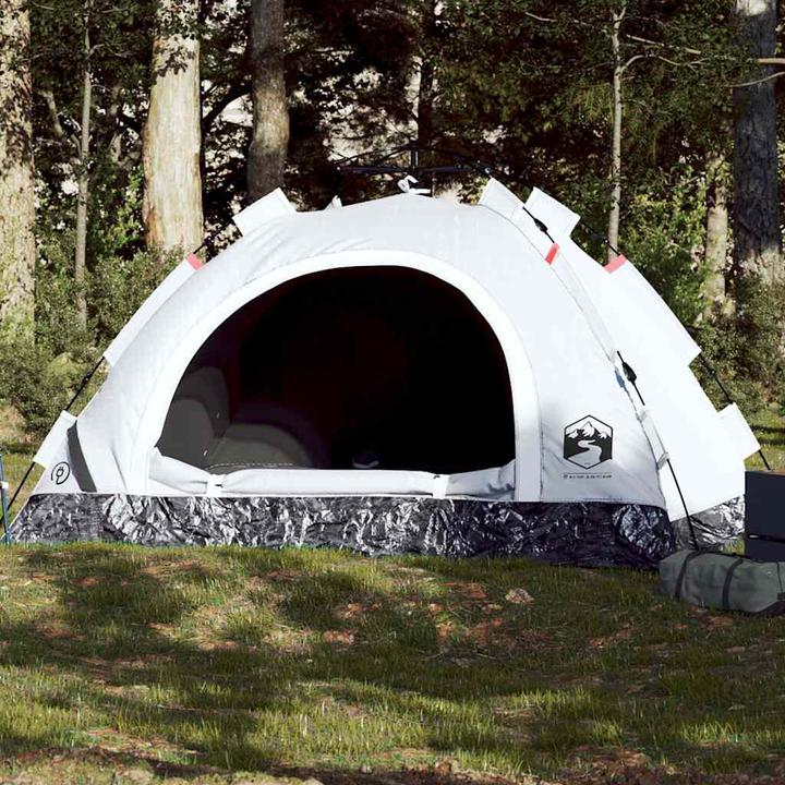Actual product image VidaXL Camping tent 4 persons blackout fabric Quick Release (Dome tent, 3.25 kg, 4 persons)