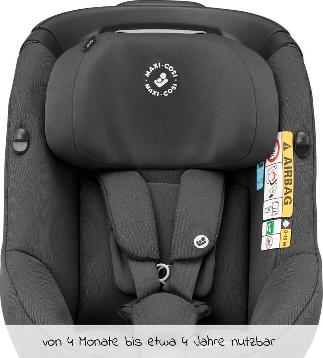 Actual product image Maxi-Cosi AxissFix Authentic Graphite (Reboarder, ECE R129/i-Size Standard)