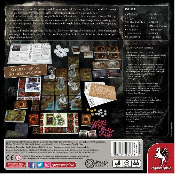 Image du produit Pegasus Le Graal souillé (Allemand)