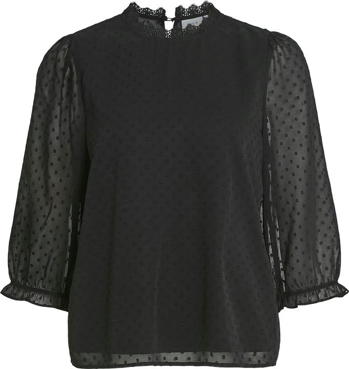 Actual product image Vila Dotted top with 3/4-length sleeves (34)