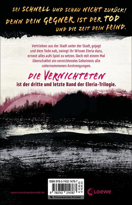 Immagine prodotto Eleria (Band 3) - Die Vernichteten (Tedesco, Ursula Poznanski, Libri Loewe per ragazzi, 2022)