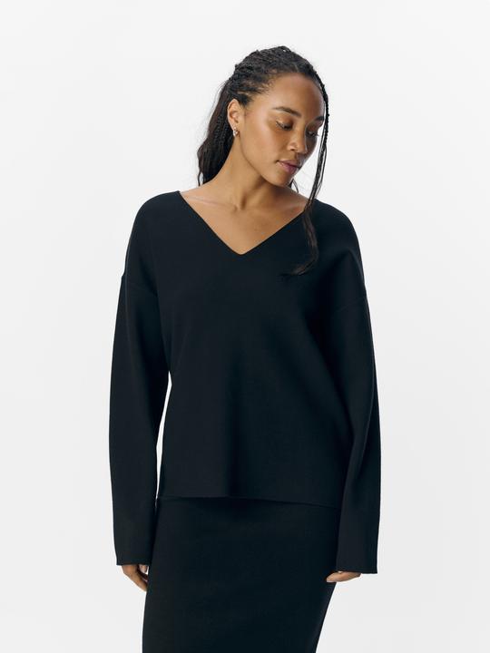 Produktbild Object V-Ausschnitt Strickpullover (L)