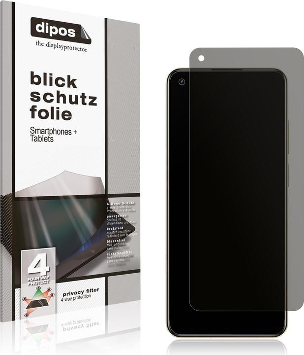 Actual product image Dipos Screen Protector 4-Way Privacy (1 Piece, Realme 11)