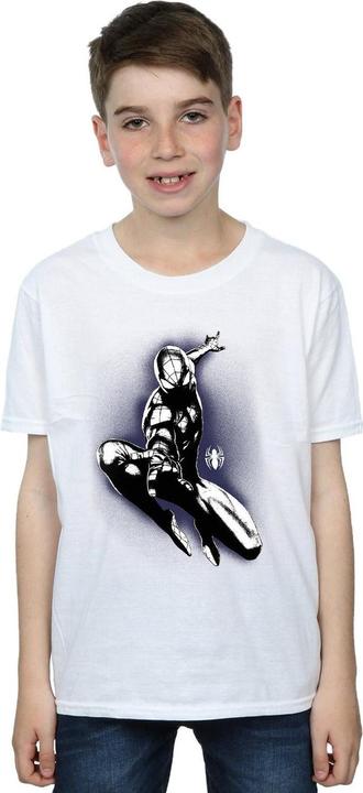 Actual product image Boys Spider-Man Jump Spray T-Shirt (116)