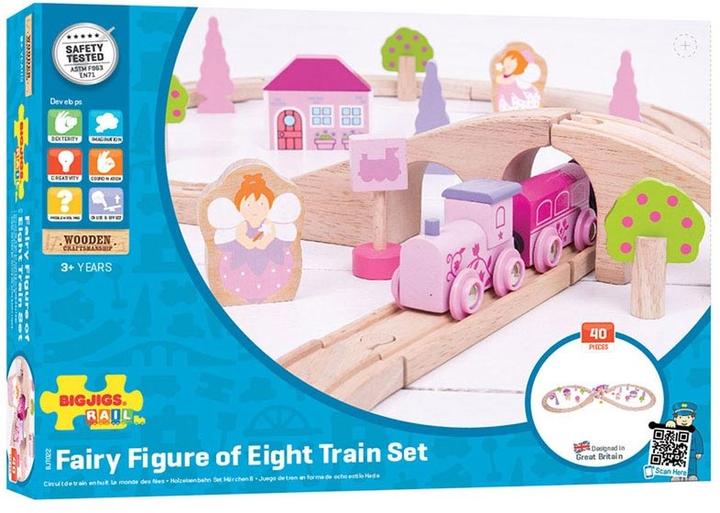 Immagine prodotto Bigjigs Set ferroviario in legno da favola