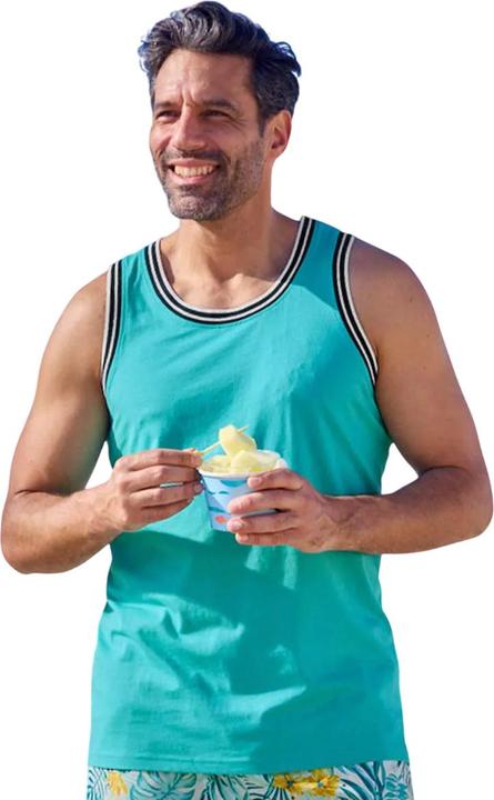 Actual product image Atlas For Men Mens Beach Vest Top (Pack of 3) (L)