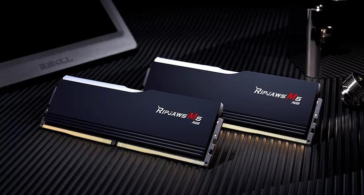 Actual product image G.Skill DDR5 32GB PC 6000 CL28 (2x16GB) 30-M5 RGB RM5RK (2 x 16GB, 6000 MHz, DDR5 RAM, DIMM)