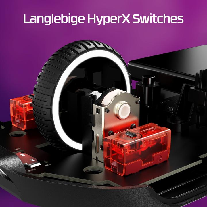 Actual product image HyperX Pulsefire Haste 2 (Wireless, Cable)