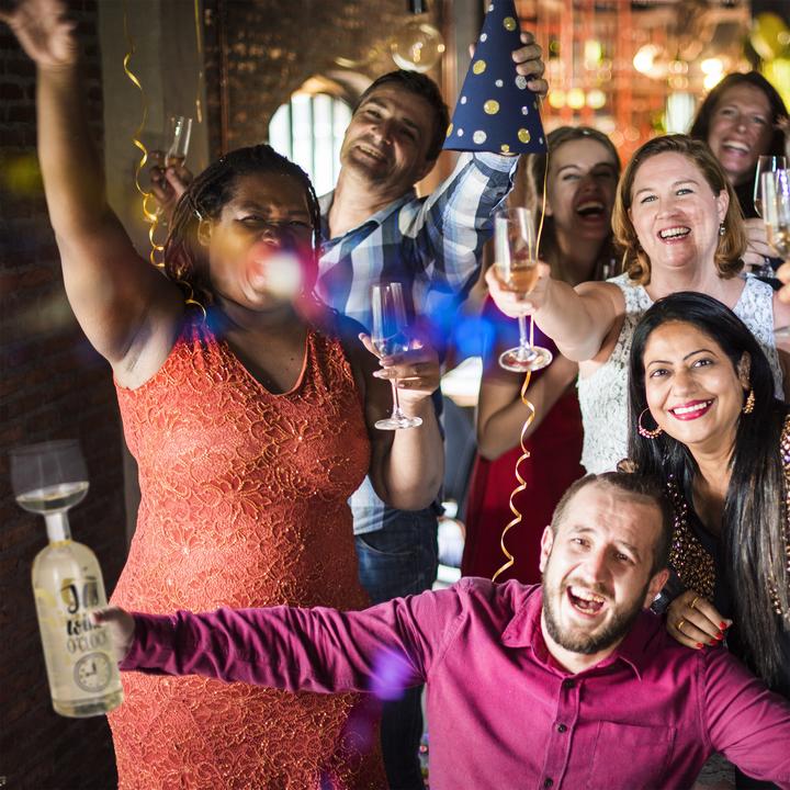 Produktbild Relaxdays Weinflasche (75 cl, 1 Gläser, Rotweingläser)