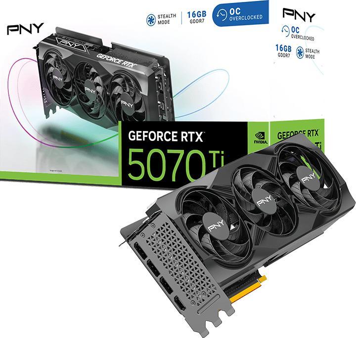 Actual product image PNY GeForce RTX 5070 Ti OC (16 GB)