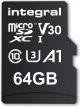 Actual product image INMSDX64G-100V30 64GB MICRO SD CARD MICROSDXC UHS-1 U3 CL10 V30 A1 UP TO 100MBS READ 45MBS (64 GB, microSD, U3, UHS-I)
