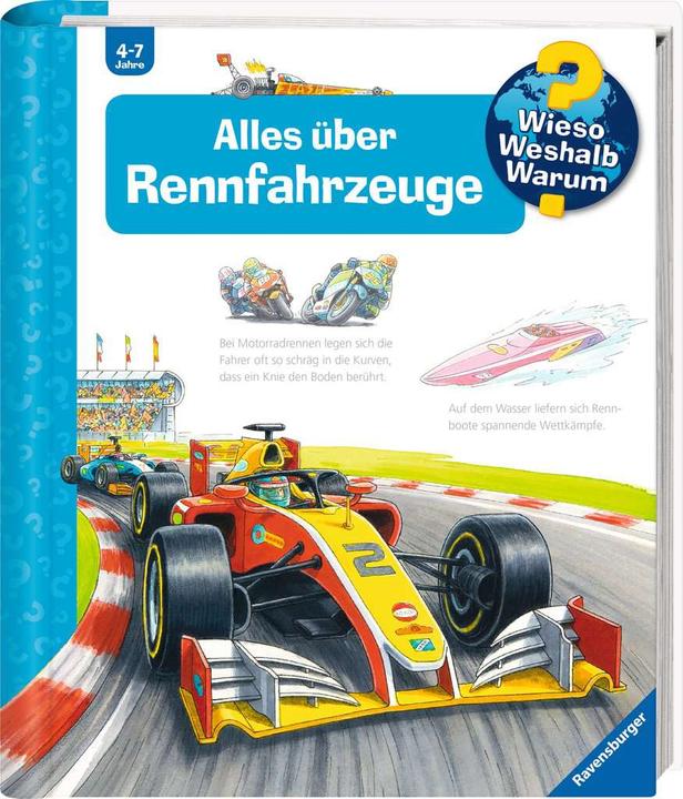 Produktbild Ravensburger Alles über Rennfahrzeuge (Deutsch, Susanne Gernhäuser, 2018)