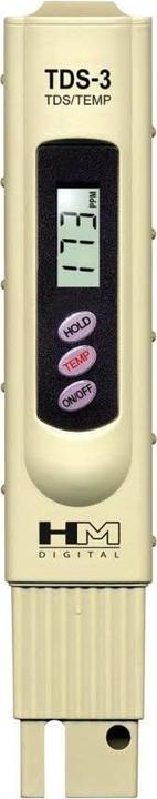 Actual product image HM Digital TDS Meter with thermometer and leather case TDS-3