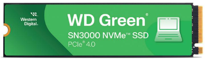 Actual product image SanDisk WD Green SN3000 NVMe 1TB (1000 GB, M.2 2280)