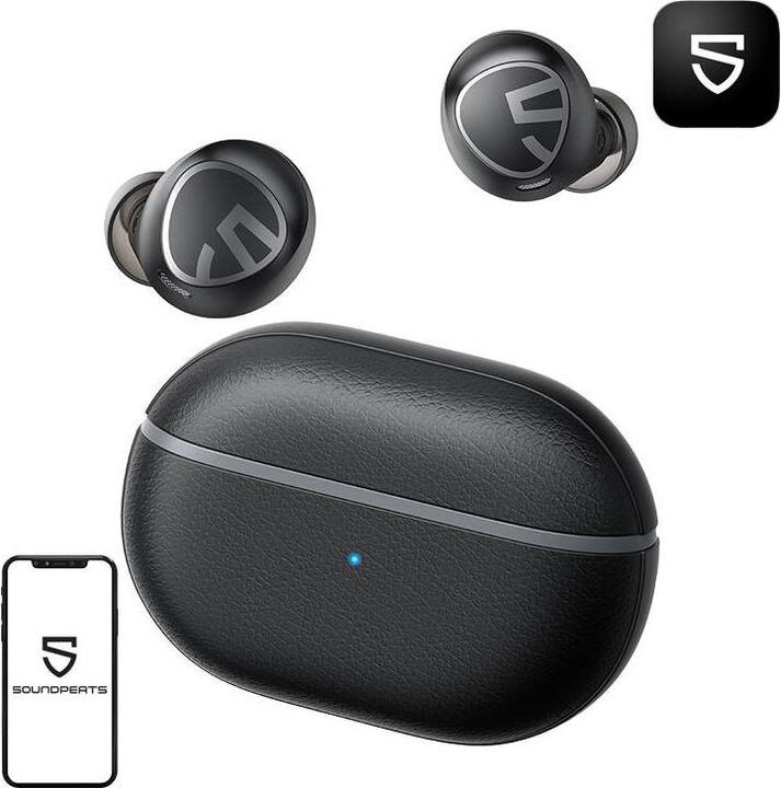 Produktbild Soundpeats Free2 Classic earphones (black) (8 h, Kabellos)